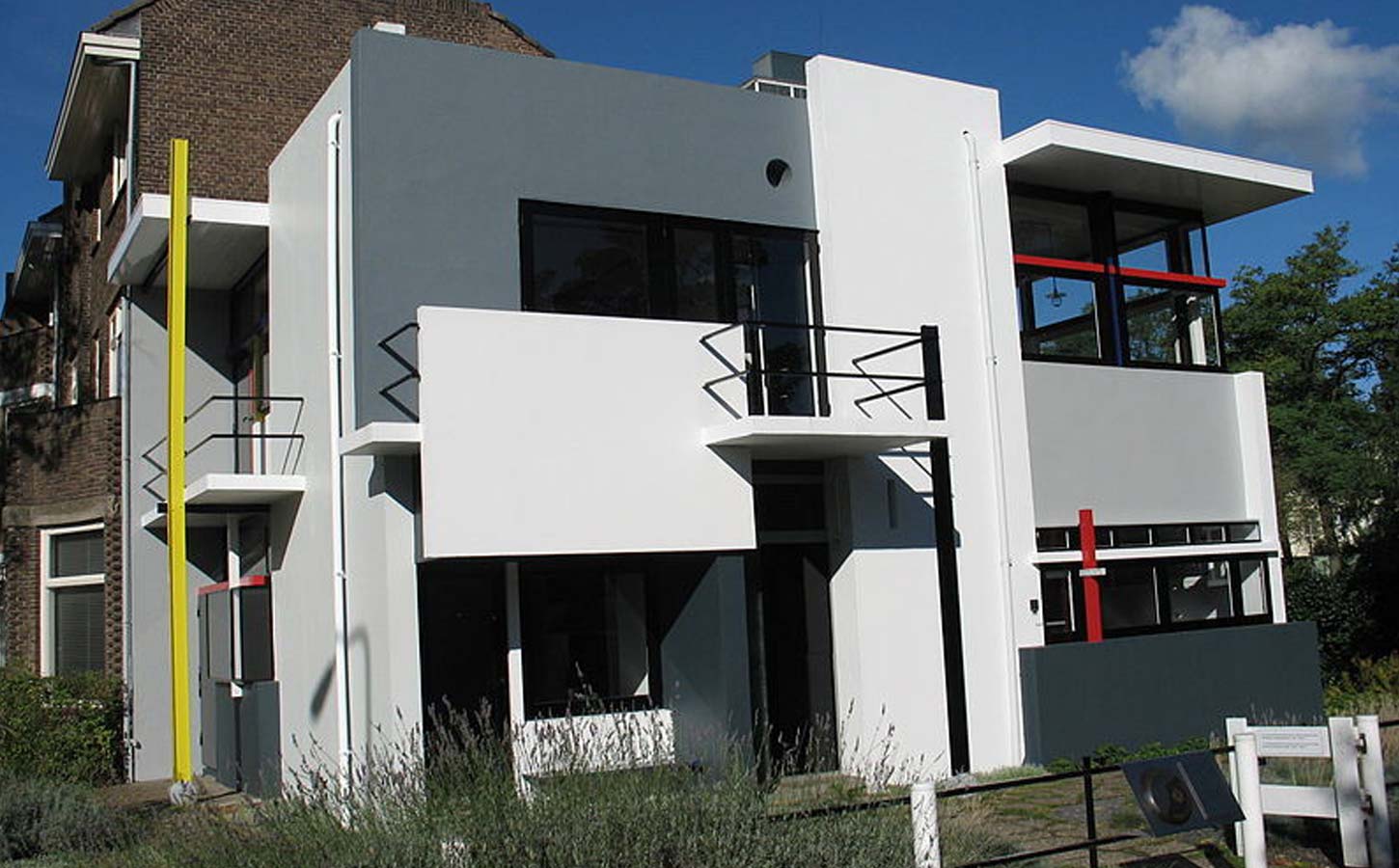 rietveld schroder house exterior elevation